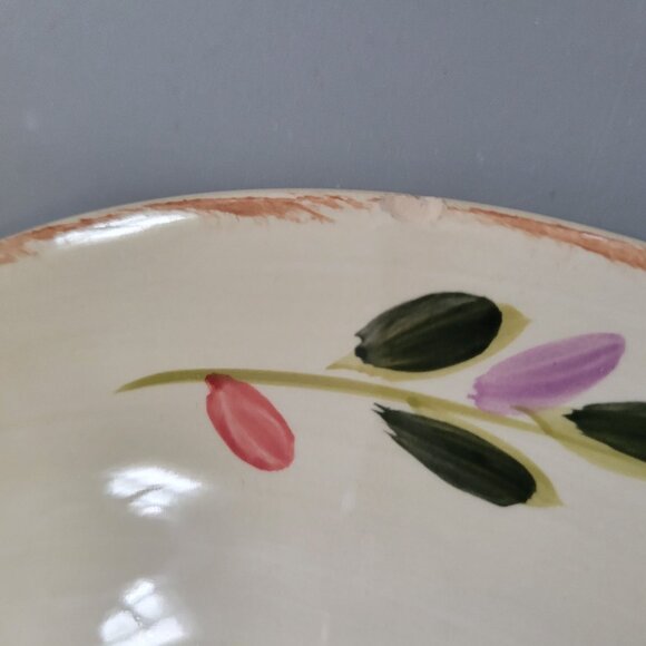 Home Set Of 3 Hand-Painted Rooster Plates - Picture 8 of 10